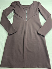 Athleta Performance Dress Womens Size XXS Long Sleeve Purple Plum Athleisure A32