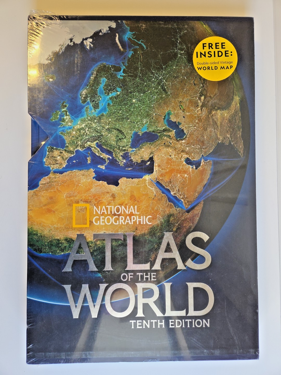 地図・旅行ガイド National Geographic Atlas of the World National Geographic Atlas Of The World 10th Edition Hardcover