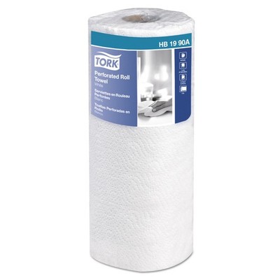 Tork? Universal Perforated Towel Roll, 2-Ply, 11Wx9L, White, 84 Shts/Roll, 30RL/