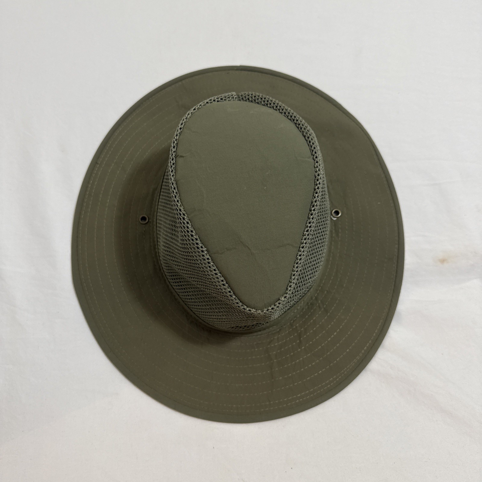 Henschel Hat Co. USA Aussie Breezer Mesh Vented Hat Green Si