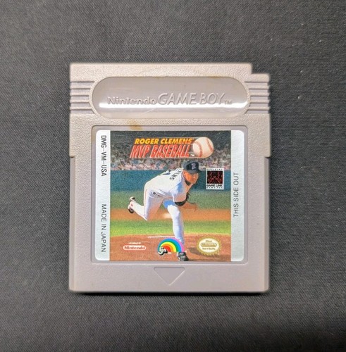 Roger Clemens MVP Baseball (GameBoy, 1992) Game Only | Tested | Authentic - Picture 1 of 5