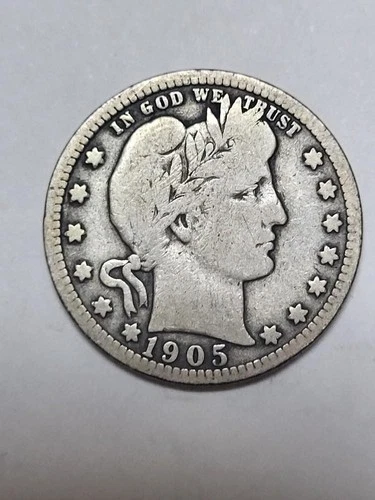 1905 Barber Quarter