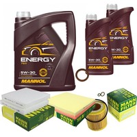 Mann Inspektionspaket 7L Mannol Energy 5W-30 FüR BMW F25 Xdrive35I F26 M 40I