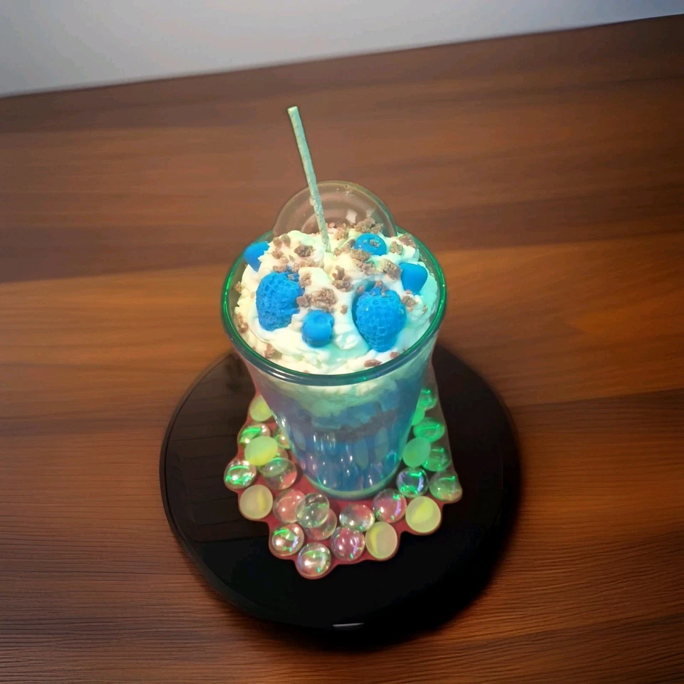 Vela perfumada con arándanos y chocolate Foto 2 de 2