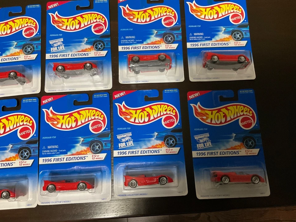hot wheels 1996 first editions lot of 10 Ferrari F50 ESTATE FIND LOOK - Image 3 of 4