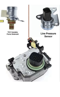 62TE 3 PC KIT Shift Solenoid Pack w/ TCC & LPS Sensors fits Chrysler 2006 UP OEM