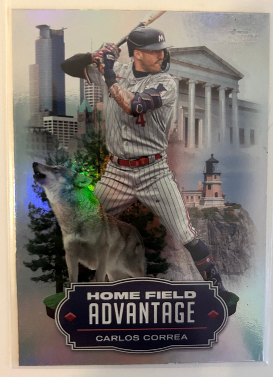 2023 Topps Update CARLOS CORREA Home Field Advantage HFA #HA-25 Twins