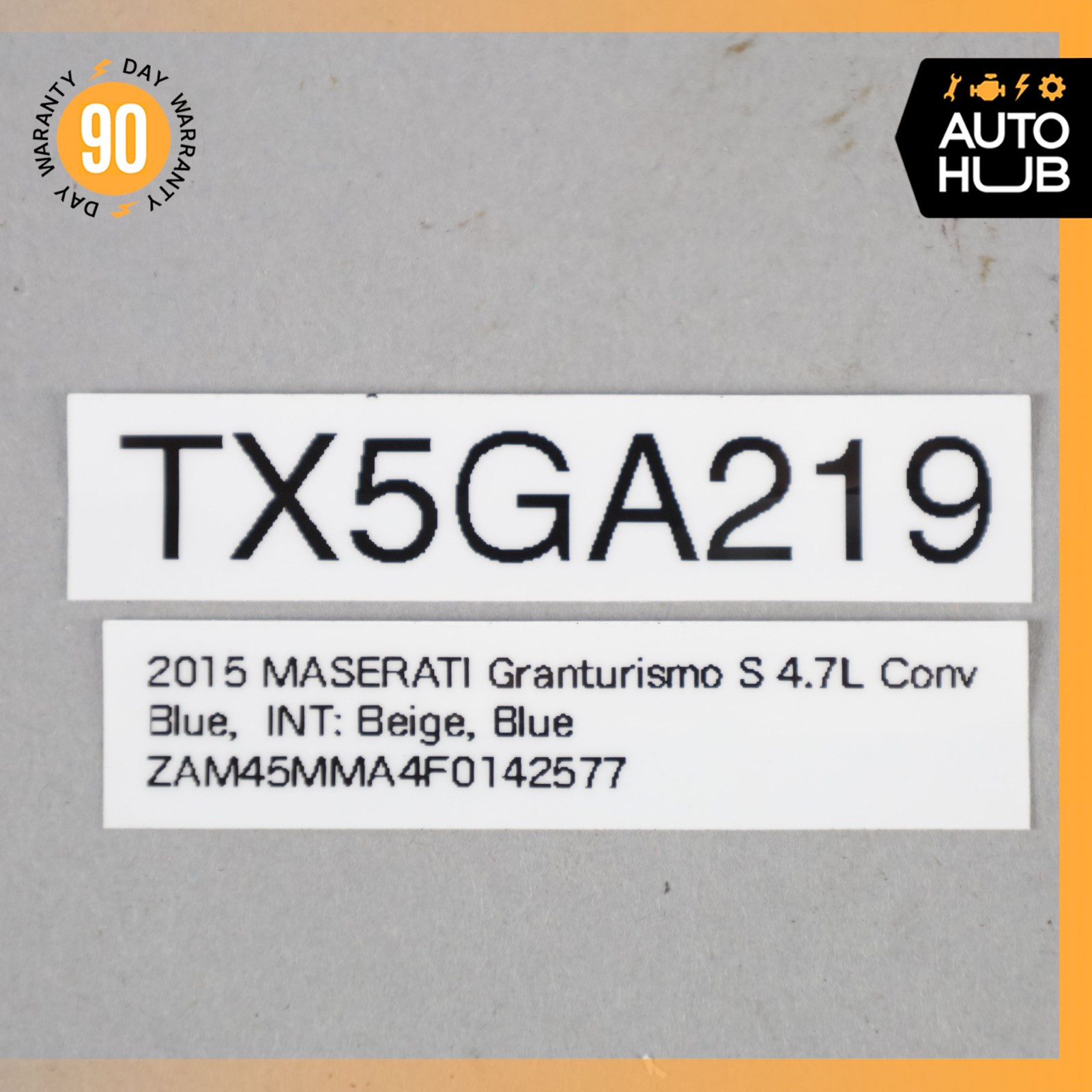 04-19 Maserati GranTurismo M145 Oxygen O2 Sensor Lambda Set of 4 OEM 47k