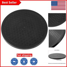 Multi-use 10-Inch Black Turntable - Perfect for Monitors, Plants, and More