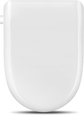 Bidet Toilet Seat Elongated Smart Heated Toilet Seat with Warm Water Dryer