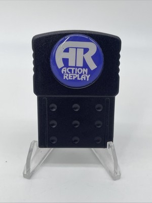 AR Action Replay For GameCube Memory Card ONLY For Cheat Codes Black Plug In