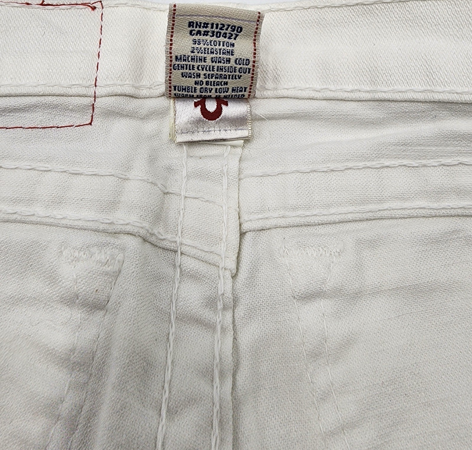 True Religion Girl’s Cotton Blend Cropped Jeans Sz XS 4 Yrs NWT thumbnail 7