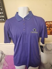 NEW Penn State Ultra Club Performance Polo Shirt S/S Purple Size Medium NWT