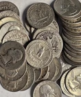 90% Silver Washington Quarters- Roll of 40 Coins ($10 FV) SKU06