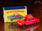 Rare Lesney Matchbox No.56b Fiat 1500 & Original Box Red