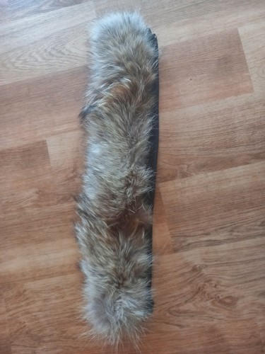 Authentic Canada goose Coyote fur trim only Jacket Collar Replacement with wire