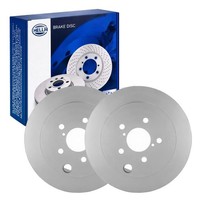 2X Hella Pagid Bremsscheiben Ø278Mm Hinten Passend FüR 55785PRO