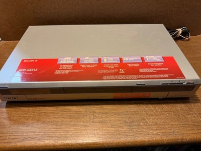 Sony RDR-GX315 DVD Recorder Player - NO Remote Turns on - See description 