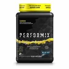 Performix | CARBON Super Carb Energy Powder w/Glutamine Beads | Blue Ice (4) LBS