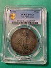Us Philippines One Peso Proof 1906 Pcgs Pr 63 Toned