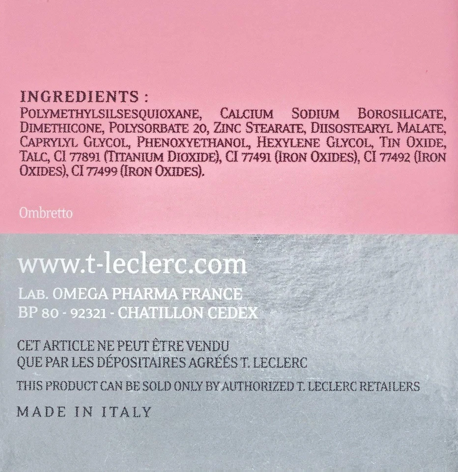 T.LeClerc Mono Shimmer Eyeshadow (Aqua) 2,5g NEU&OVP - Bild 4 von 4