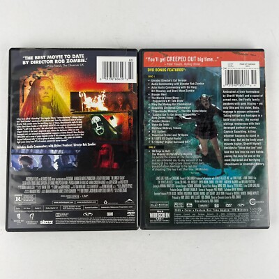 Rob Zombie Horror Film DVD Collection Set 31398217626| eBay