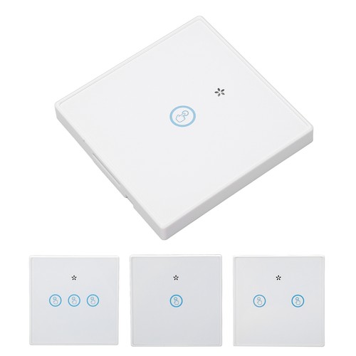 Smart Wireless Touch Panel Switch 433MHz Remote Control Waterproof For ...