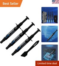 Durable 16.5g Thermal Paste with No Short Circuit Risk, for Stable Overclocking