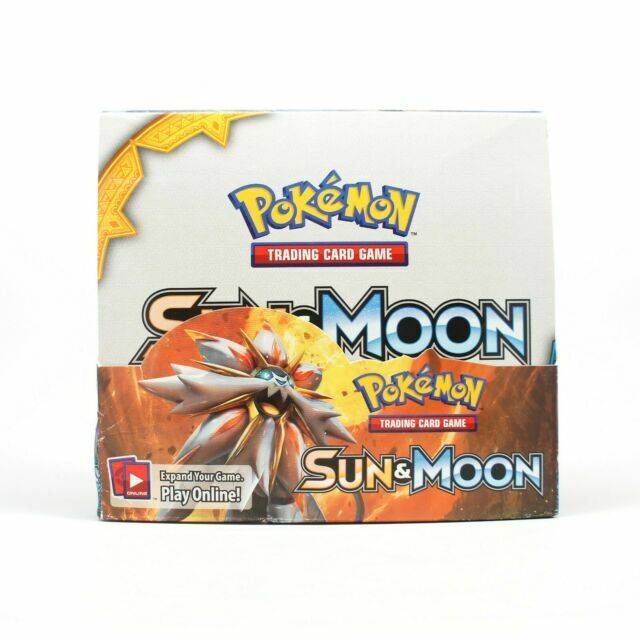 Booster-Pokemon Box Card Sun&Moon Anime Card