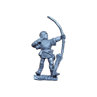 Vintage Warhammer Bretonnia Men-at-Arms Söldner Kämpfer Warze Bogenschütze Bogen