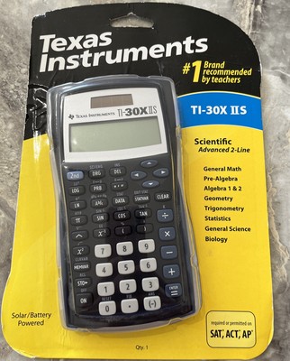 Texas Instruments TI-30 X II S Scientific Calculator New Factory Sealed