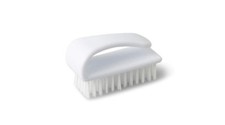 Professional Quality NYLON SUEDE/NUBUCK BRUSH CLEANER WITH HANDLE White