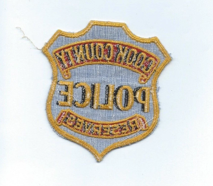 Parche de Seguridad Pública de Illinois Aplicación de la Ley Reserva de Policía del Condado de Cook  Foto 2 de 2