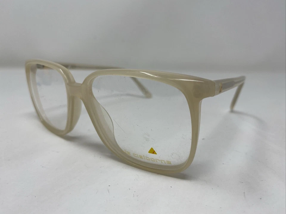 Marco de gafas de borde completo de plástico caqui Liz Claiborne LC NO 38 KH 55-15-135 CV05 Foto 2 de 4