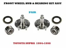 Front Wheel Hub & Bearing and Seal Kit Assy For Toyota Supra 1994-1998 PAIR