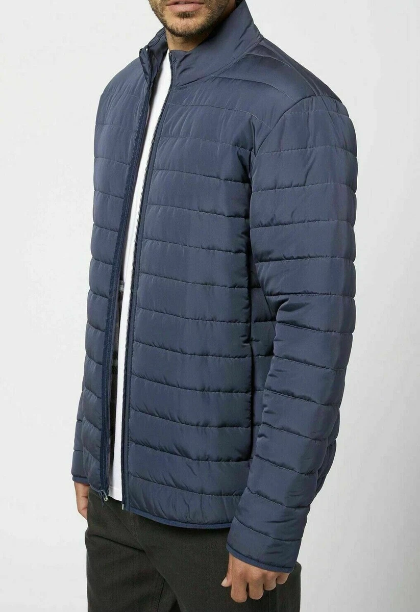 Mens fleece lined puffer jacket cheap