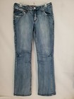 Women's Pepe Jeans London A Grade Bootcut Embroidered Denim Size 32