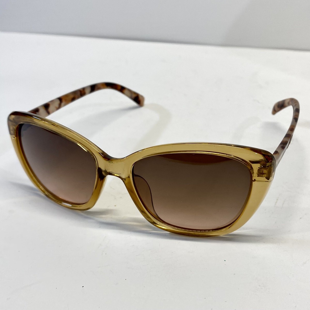 JONES NEW YORK Women's Sunglasses Tortoise Gold Brown