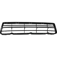 Textured Black Plastic Fits 2009-2014 Honda Fit New Front Bumper Cover Grille