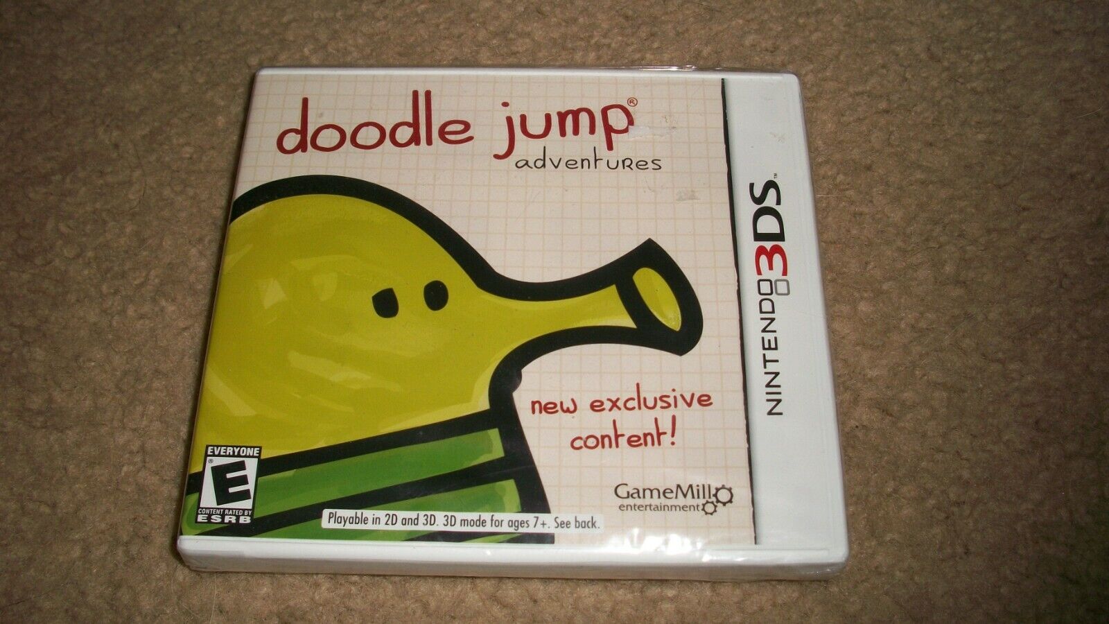 Doodle Jump, Game Mill, Nintendo DS, 834656090142 