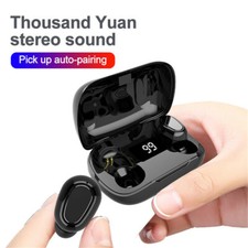 Bluetooth Wireless Earphones Twins Stereo Earbuds Headset Long Battery Life