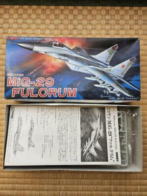 Mig-29 Fulcrum Plastic Model Unassembled 1/72 Scale | eBay