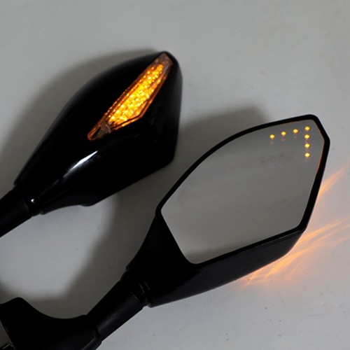 Rearview Side Mirrors Left & Right Mirror Fits For Yamaha YZF600 1995-2009 - Picture 11 of 17