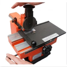 Semi-automatic sheet embosser metal stamping printer marking machine label 4mm!!