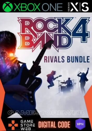 🔥 Rock Band 4 Rivals Bundle - Xbox One/X|S - VPN Digital Code - Picture 1 of 1