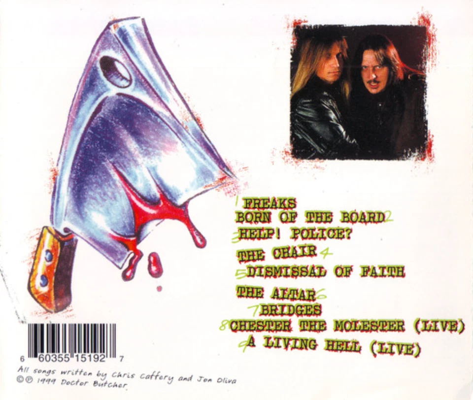Doctor Butcher (Savatage Members) - The Demos + Live  CD 9 Tracks NEU OVP - Bild 2 von 2