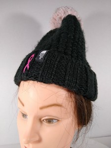 north face beanie pink