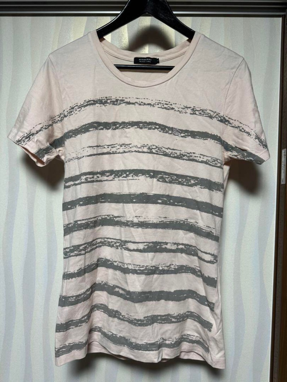 Burberry Striped Short-Sleeved T-Shirt Men's Fashion from Japan
