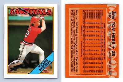 1988 Topps Chewing Gum (Pick Your Cards) #483-#723 A87 | eBay