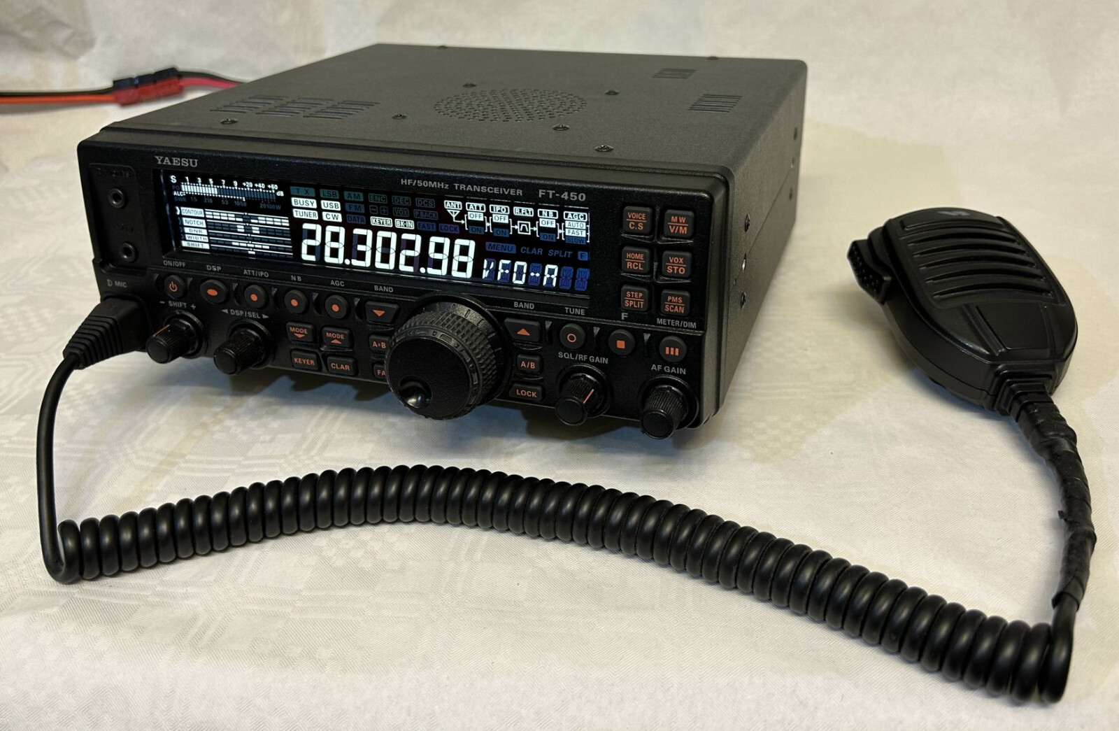 Funkgerät YAESU FT450/AT, Amateurfunk Transceiver m. Antennentuner